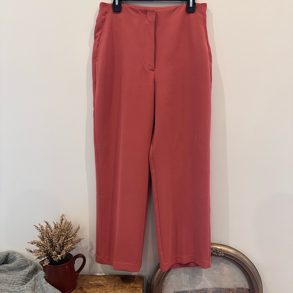 Aritzia Wilfred Coral Trousers